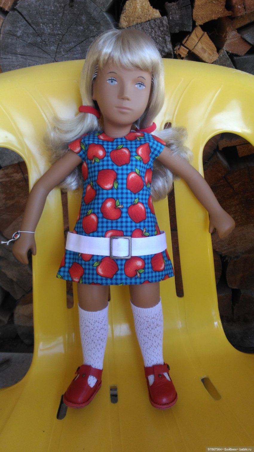 Наряд для Sasha doll. Дачный