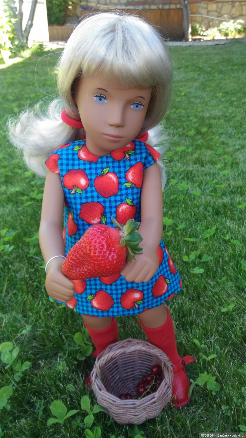 Наряд для Sasha doll. Дачный