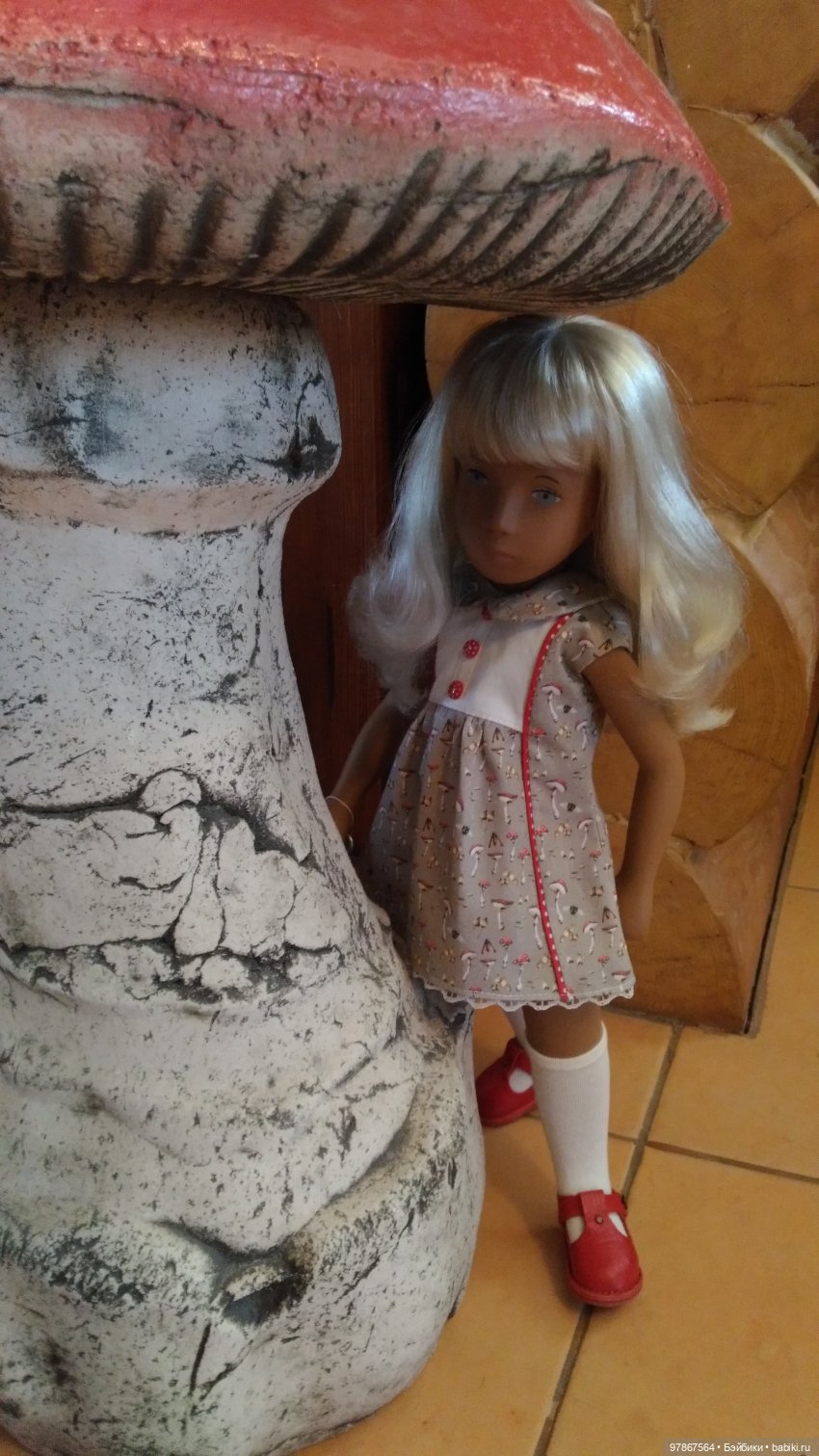 Наряд для Sasha doll. Мухоморный (фото 5)