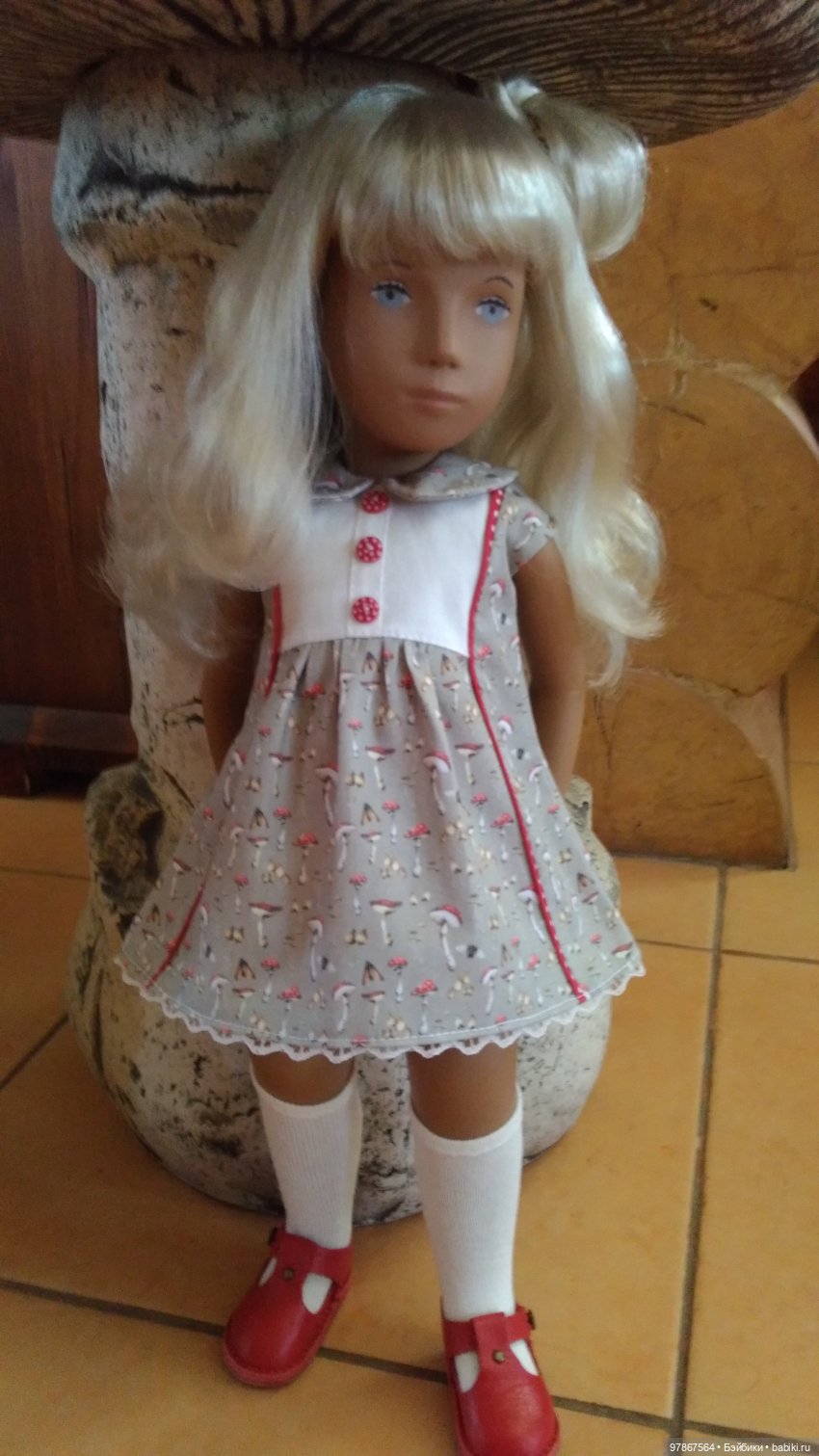 Наряд для Sasha doll. Мухоморный (фото 3)