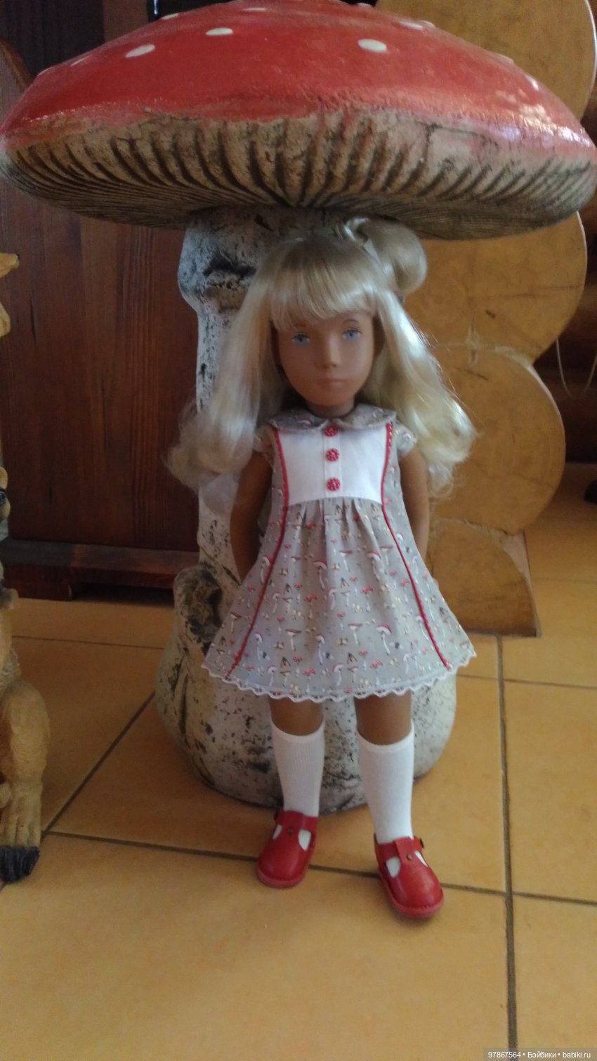 Наряд для Sasha doll. Мухоморный (фото 2)