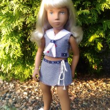 Наряд для Sasha doll. Купальник, продолжение...