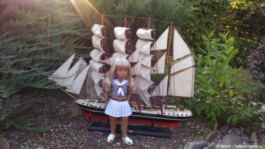 Sasha doll. Морской наряд (фото 3)