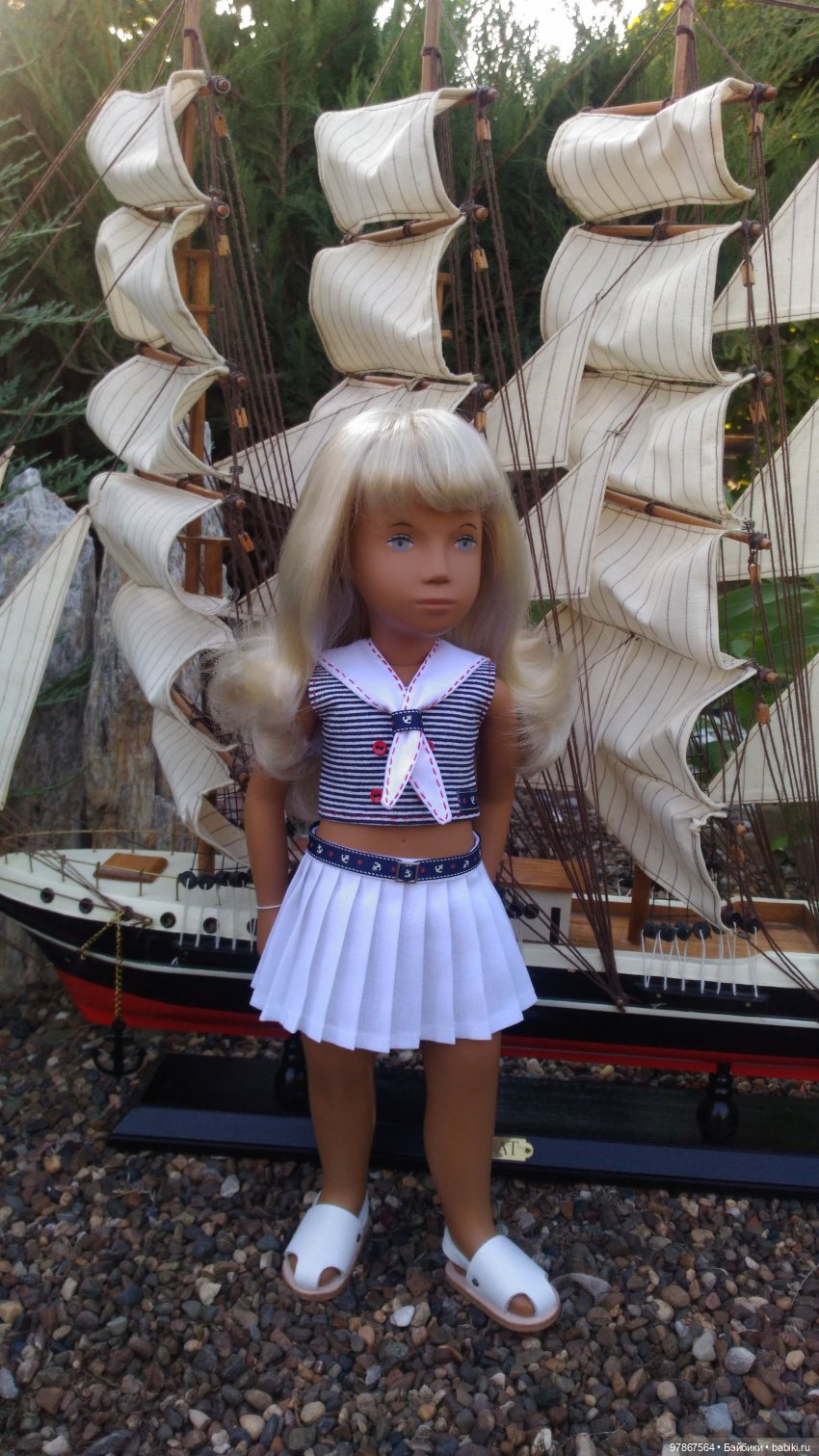 Sasha doll. Морской наряд (фото 2)