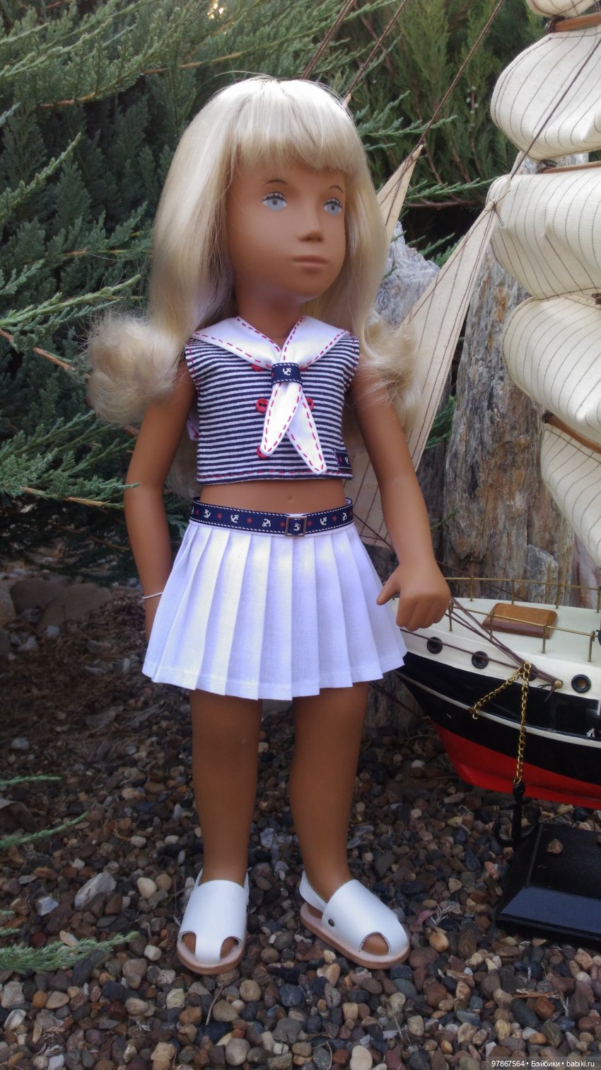 Sasha doll. Морской наряд