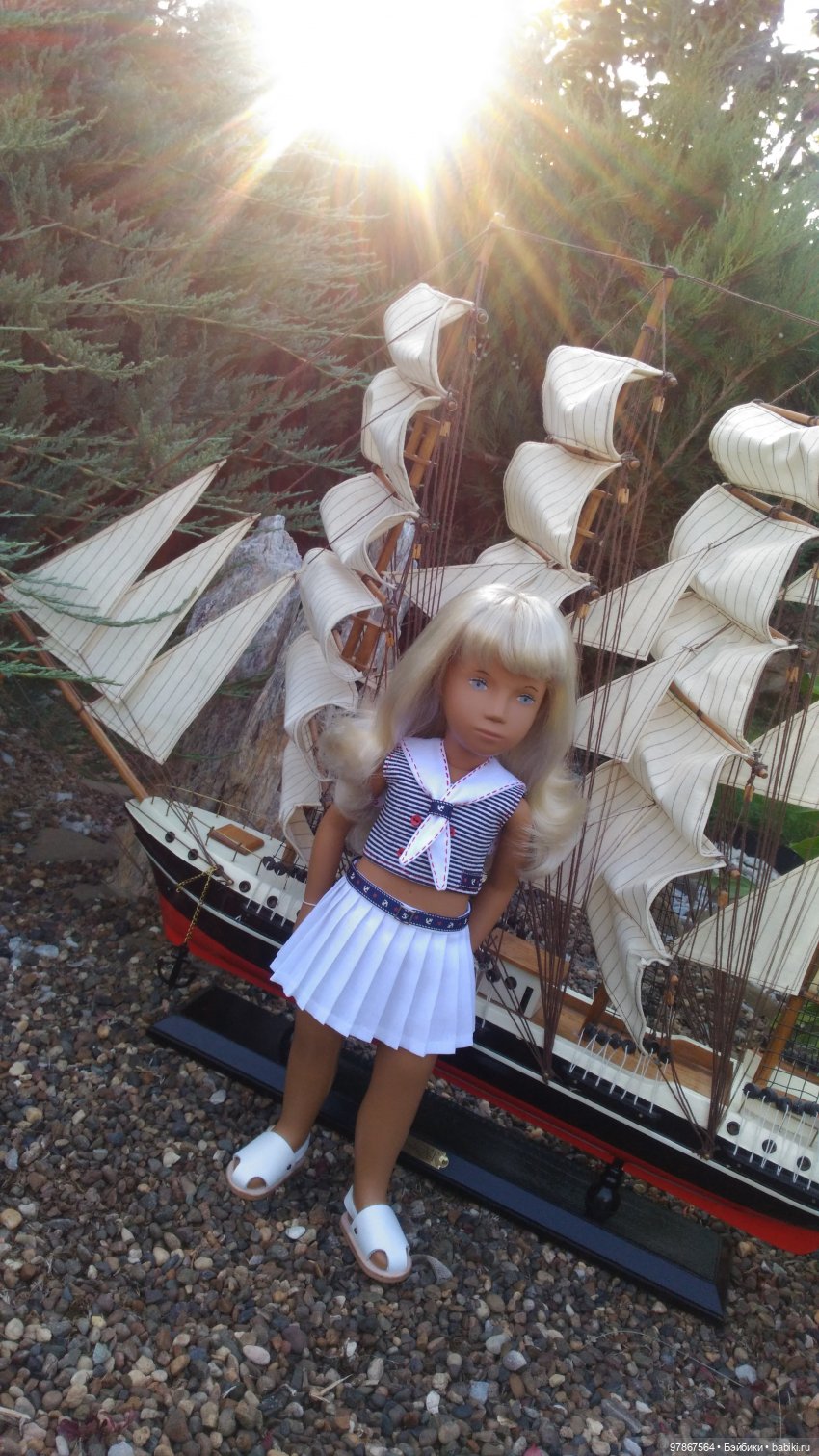Sasha doll. Морской наряд (фото 5)
