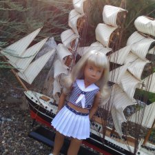 Sasha doll. Морской наряд