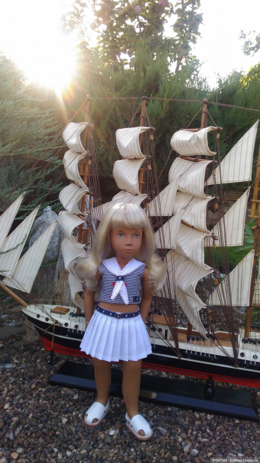 Sasha doll. Морской наряд. Окончание (фото 5)