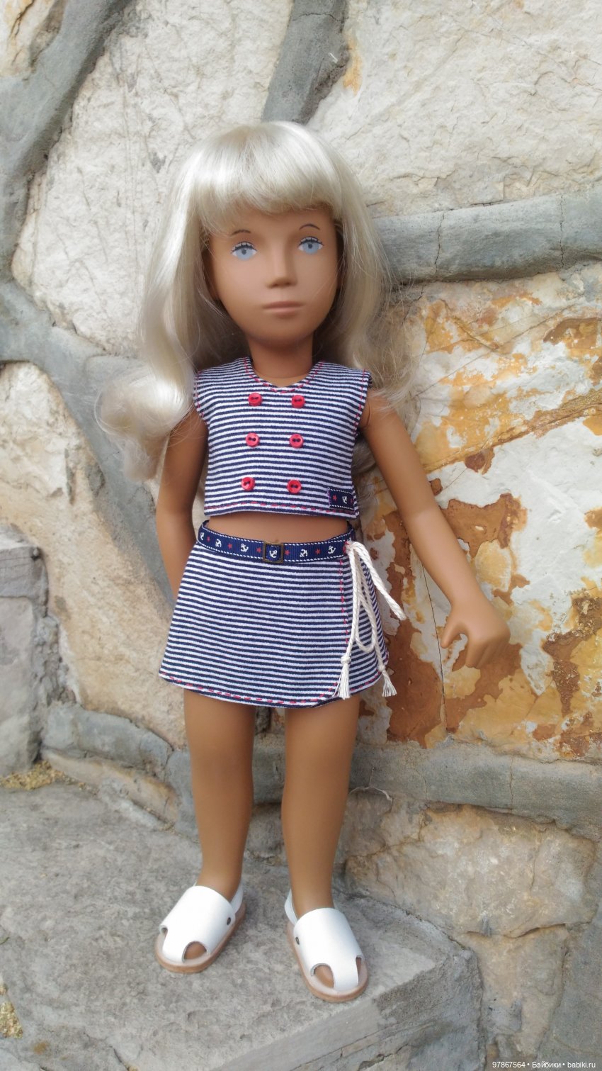 Sasha doll. Морской наряд. Окончание (фото 3)