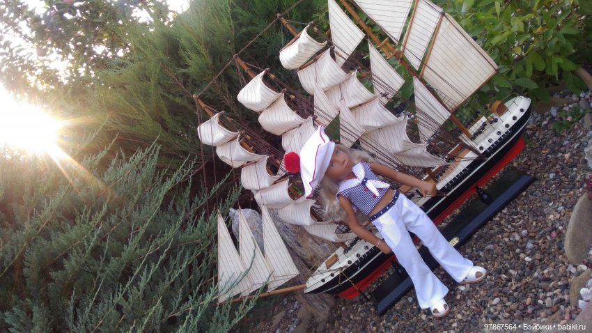 Sasha doll. Морской наряд. Окончание (фото 9)