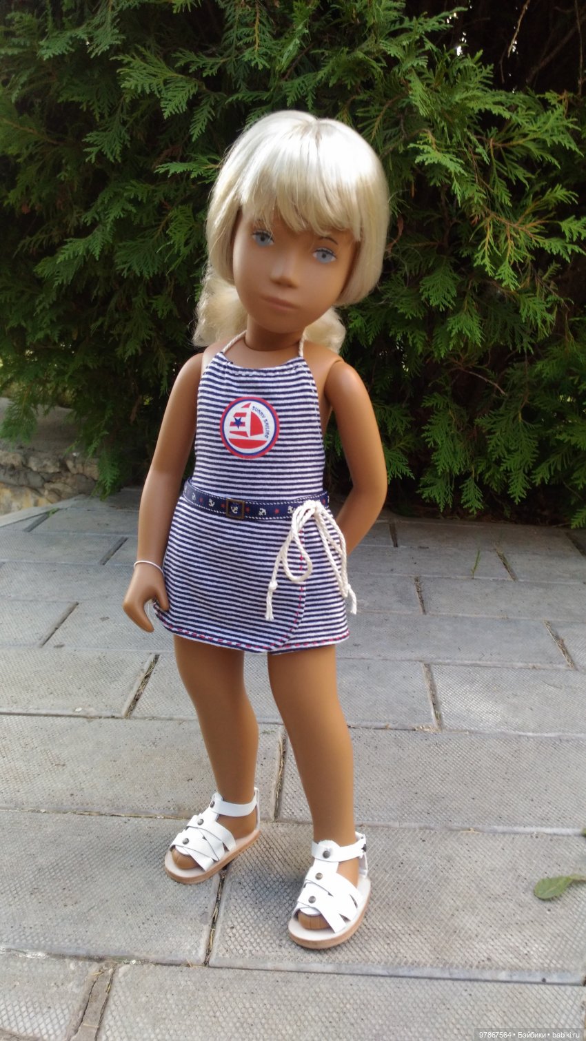 Sasha doll. Морской наряд. Окончание (фото 2)
