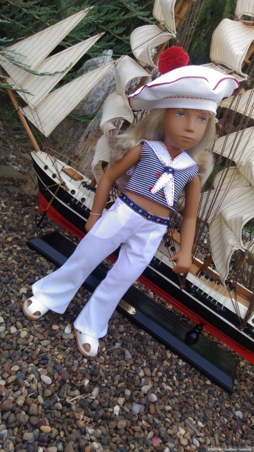 Sasha doll. Морской наряд. Окончание (фото 10)