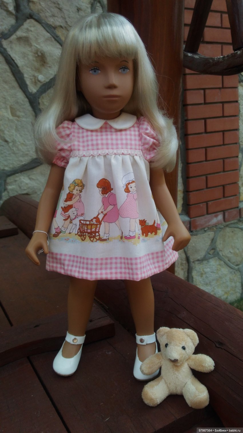 Sasha doll. Платье "дети"