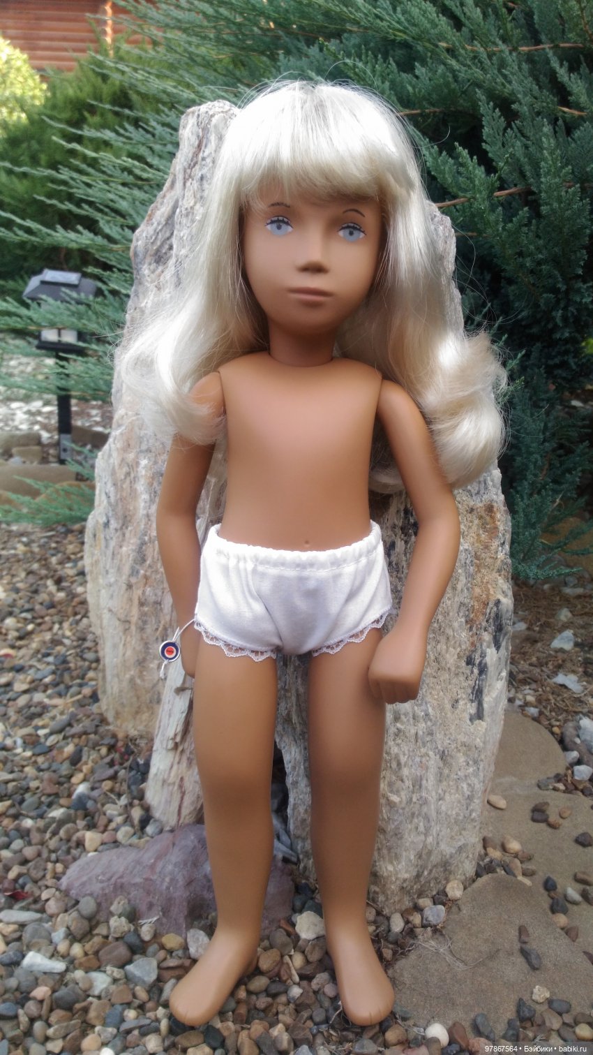 Sasha doll. Платье "вишенки" и сумочка с босоножками (фото 5)