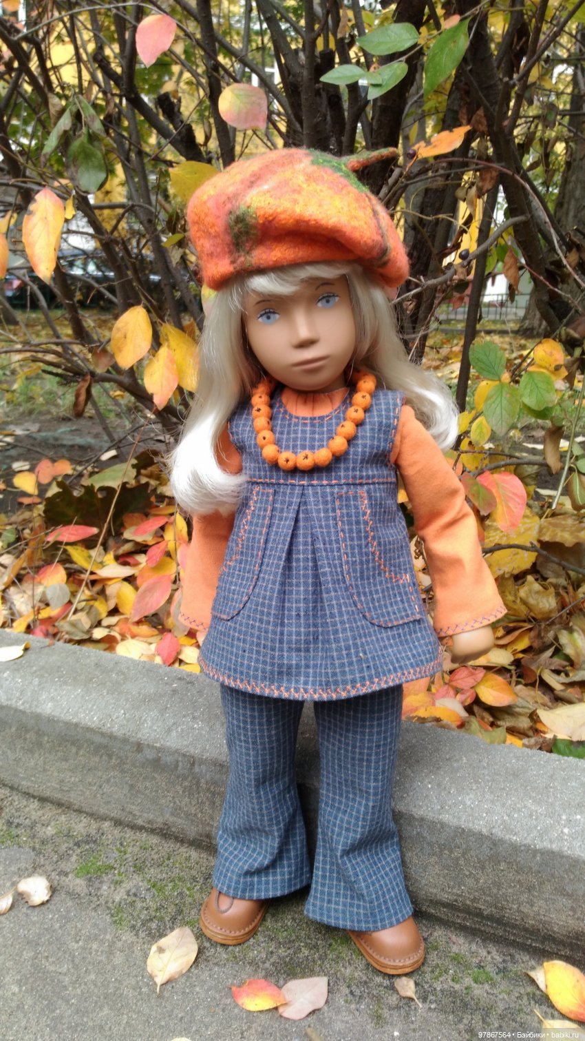 Sasha doll. Рябинный — Куклы Sasha Morgenthaler (Саша Моргенталер): Trendon (фото 2)