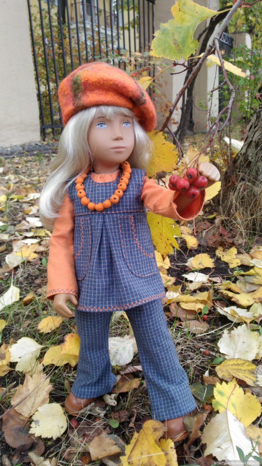 Sasha doll. Рябинный — Куклы Sasha Morgenthaler (Саша Моргенталер): Trendon (фото 8)