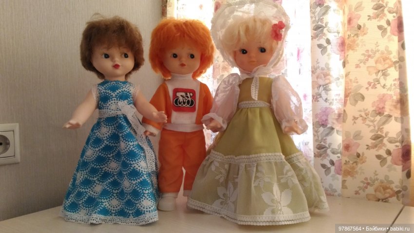 Куклы Куйбышевской фабрики. Катюша, как все началось