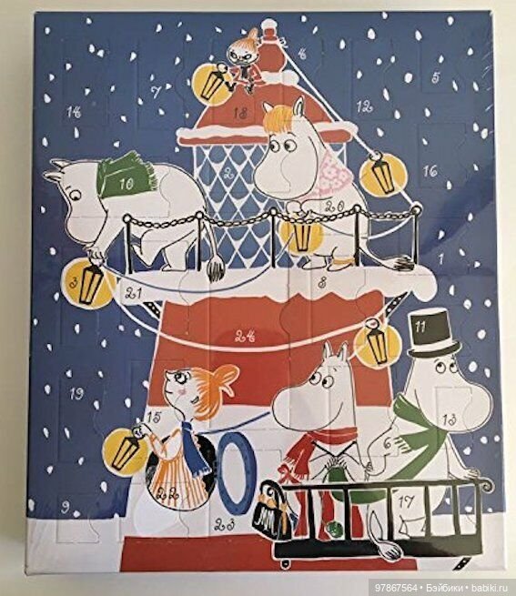 Муми-тролли. Адвент календари | Бэйбики Муми-тролли. Адвент календари (фото 7)