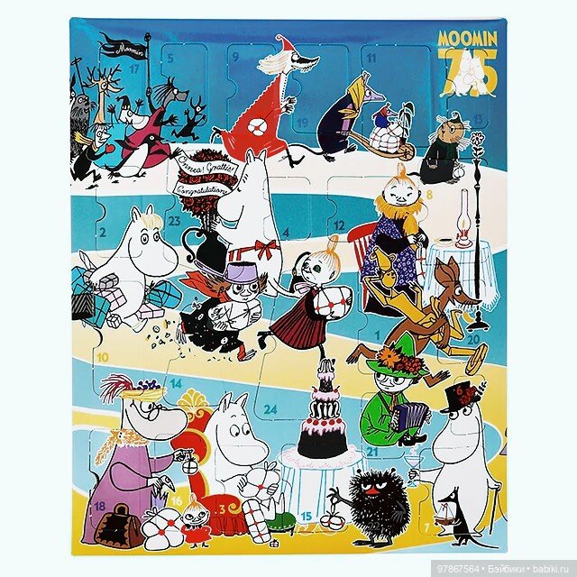 Муми-тролли. Адвент календари | Бэйбики Муми-тролли. Адвент календари