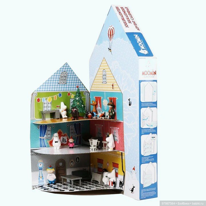 Муми-тролли. Адвент календари | Бэйбики Муми-тролли. Адвент календари
