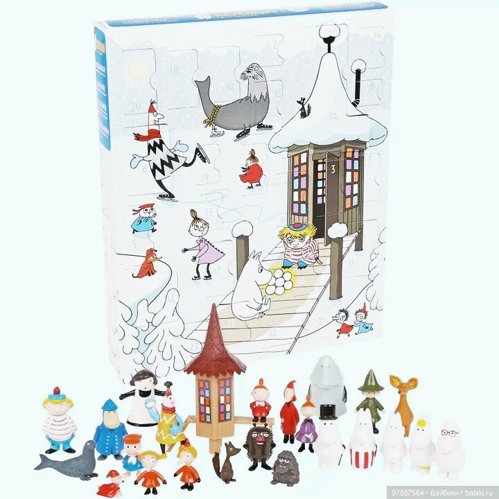 Муми-тролли. Адвент календари | Бэйбики Муми-тролли. Адвент календари (фото 9)