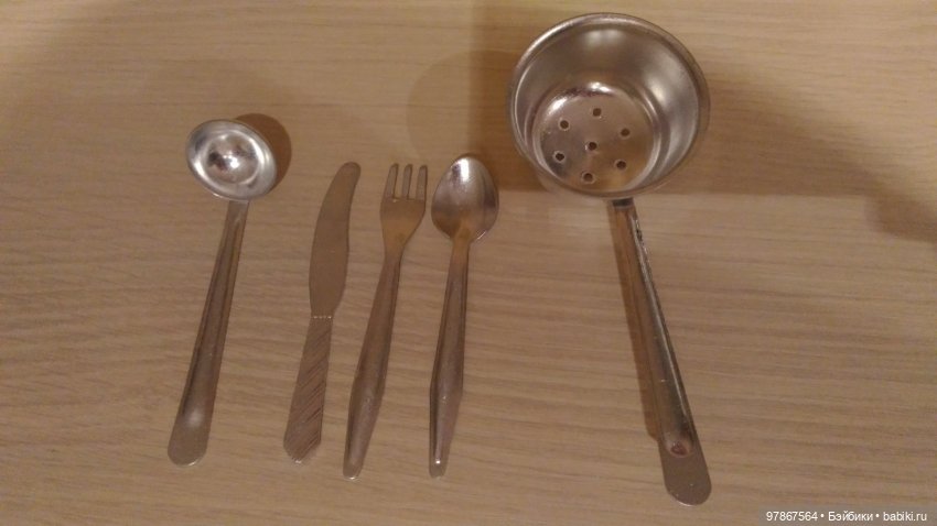 Набор посуды — Игрушки СССР и советского детства: резиновые