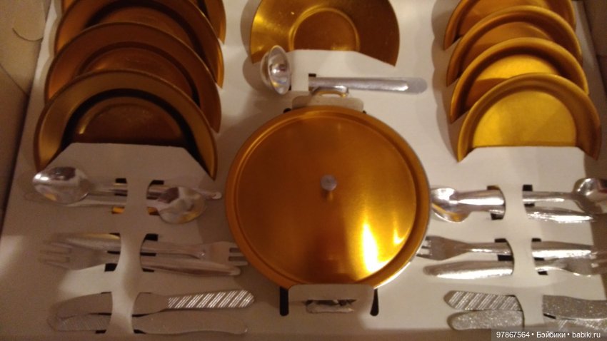 Набор посуды — Игрушки СССР и советского детства: резиновые (фото 7)