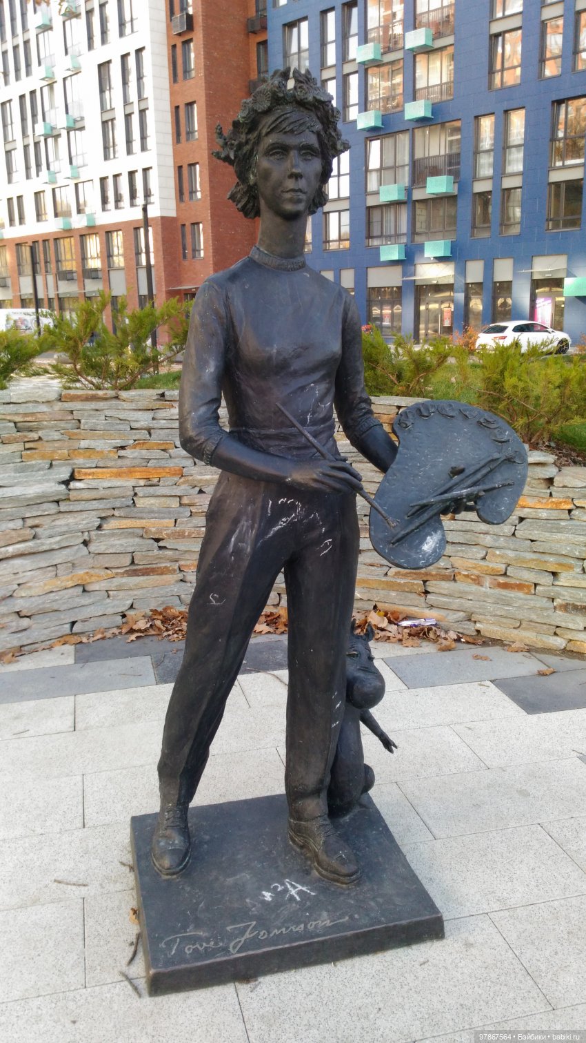 Площадь Туве Янссон в Москве