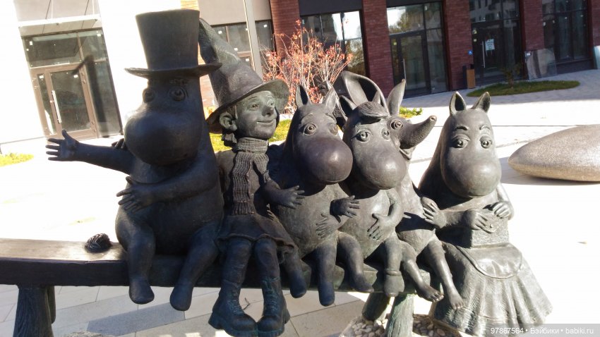 Площадь Туве Янссон в Москве