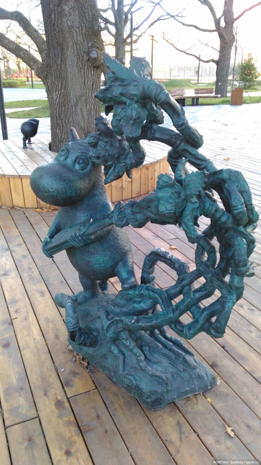 Площадь Туве Янссон в Москве (фото 6)