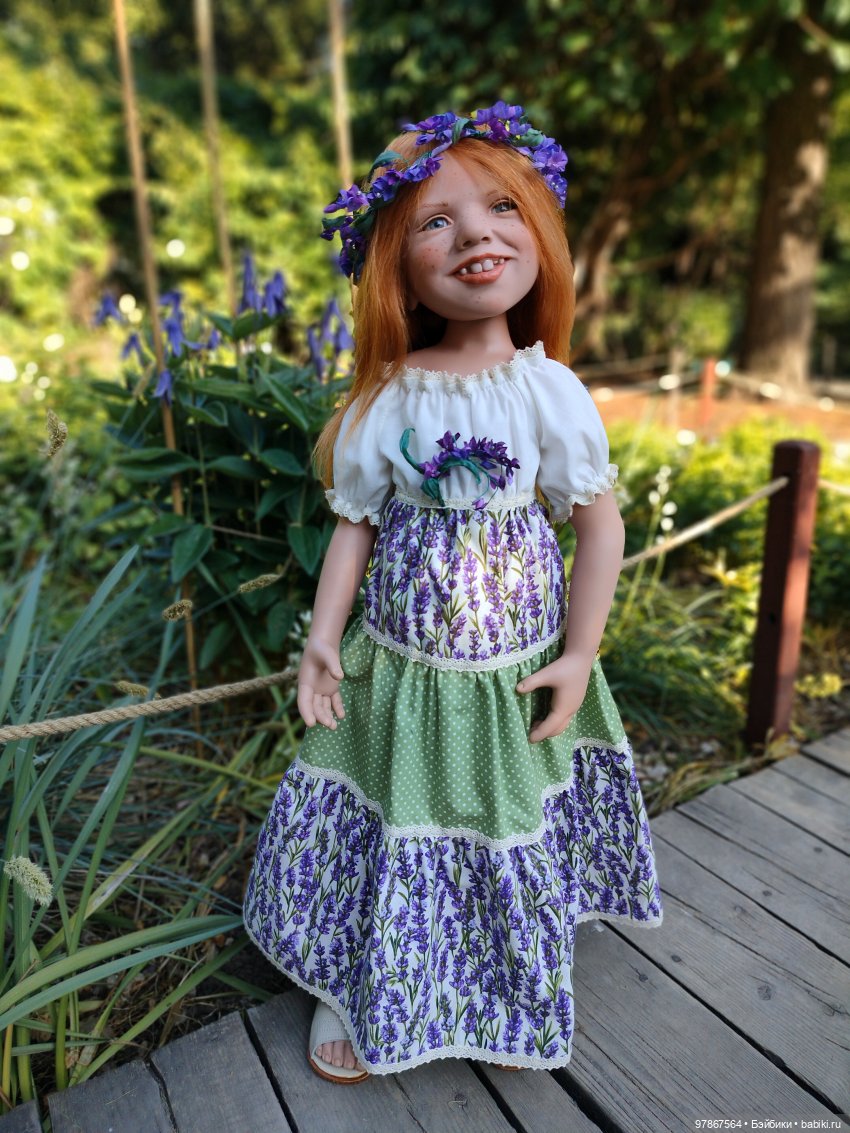 Лавандовое настроение — Куклы Zwergnase (Цвергназе/Цверги): фото (фото 8)