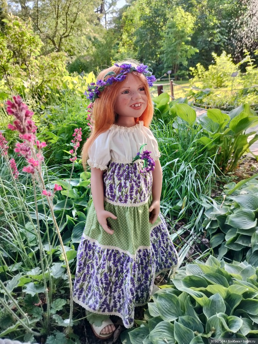 Лавандовое настроение — Куклы Zwergnase (Цвергназе/Цверги): фото (фото 6)