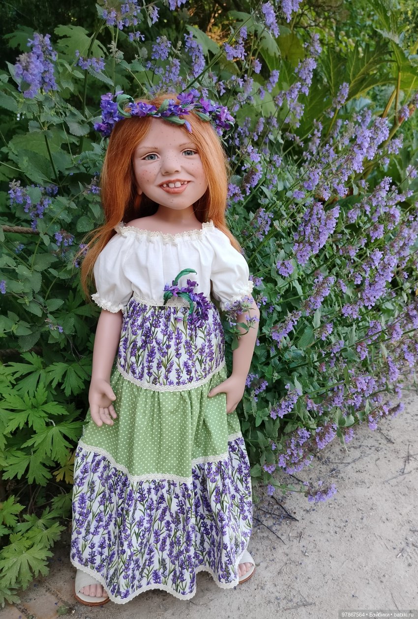 Лавандовое настроение — Куклы Zwergnase (Цвергназе/Цверги): фото (фото 3)
