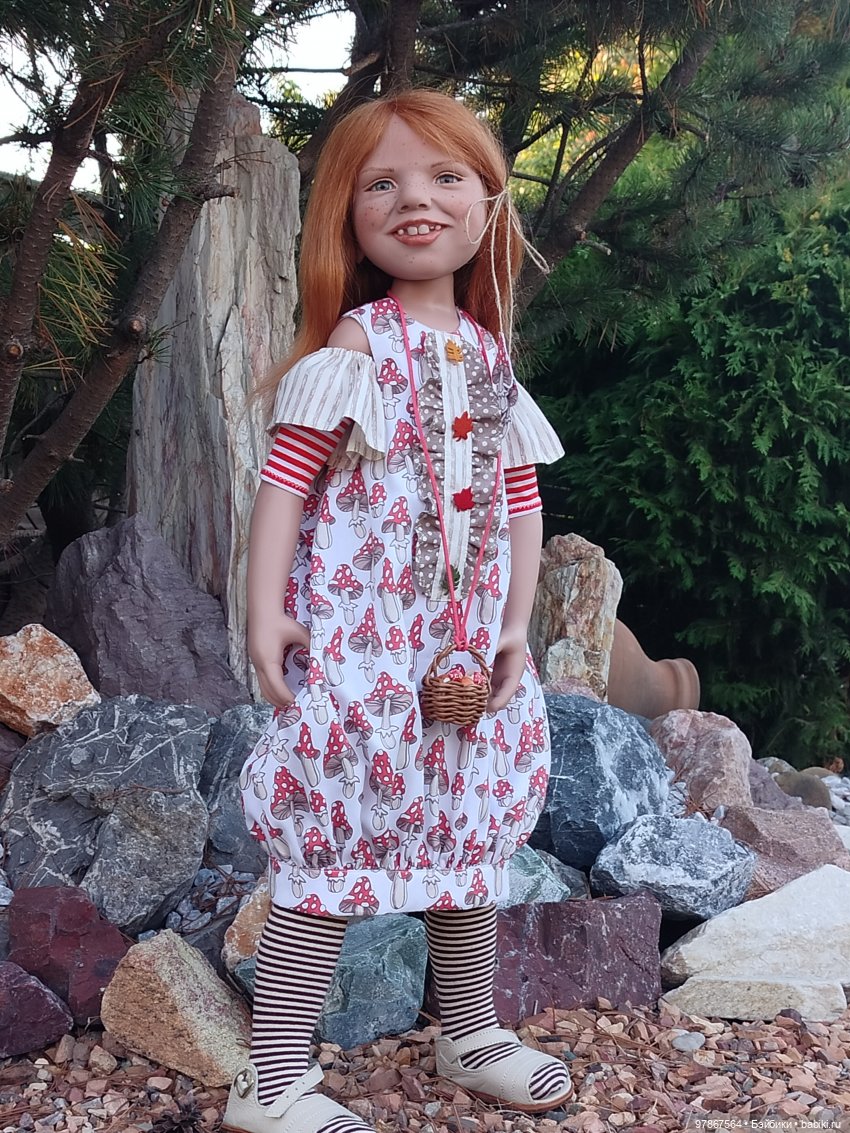 Мухоморный наряд для Малу (фото 3)