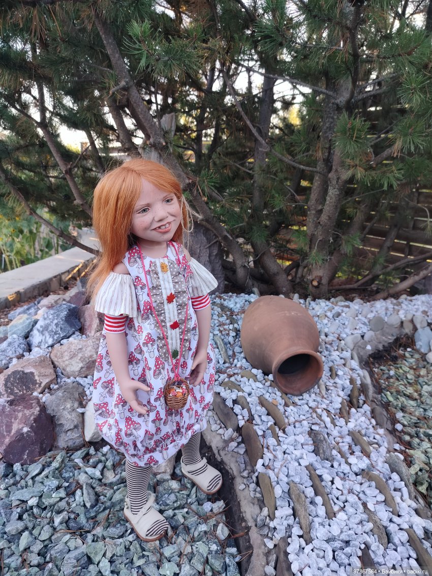 Мухоморный наряд для Малу (фото 6)