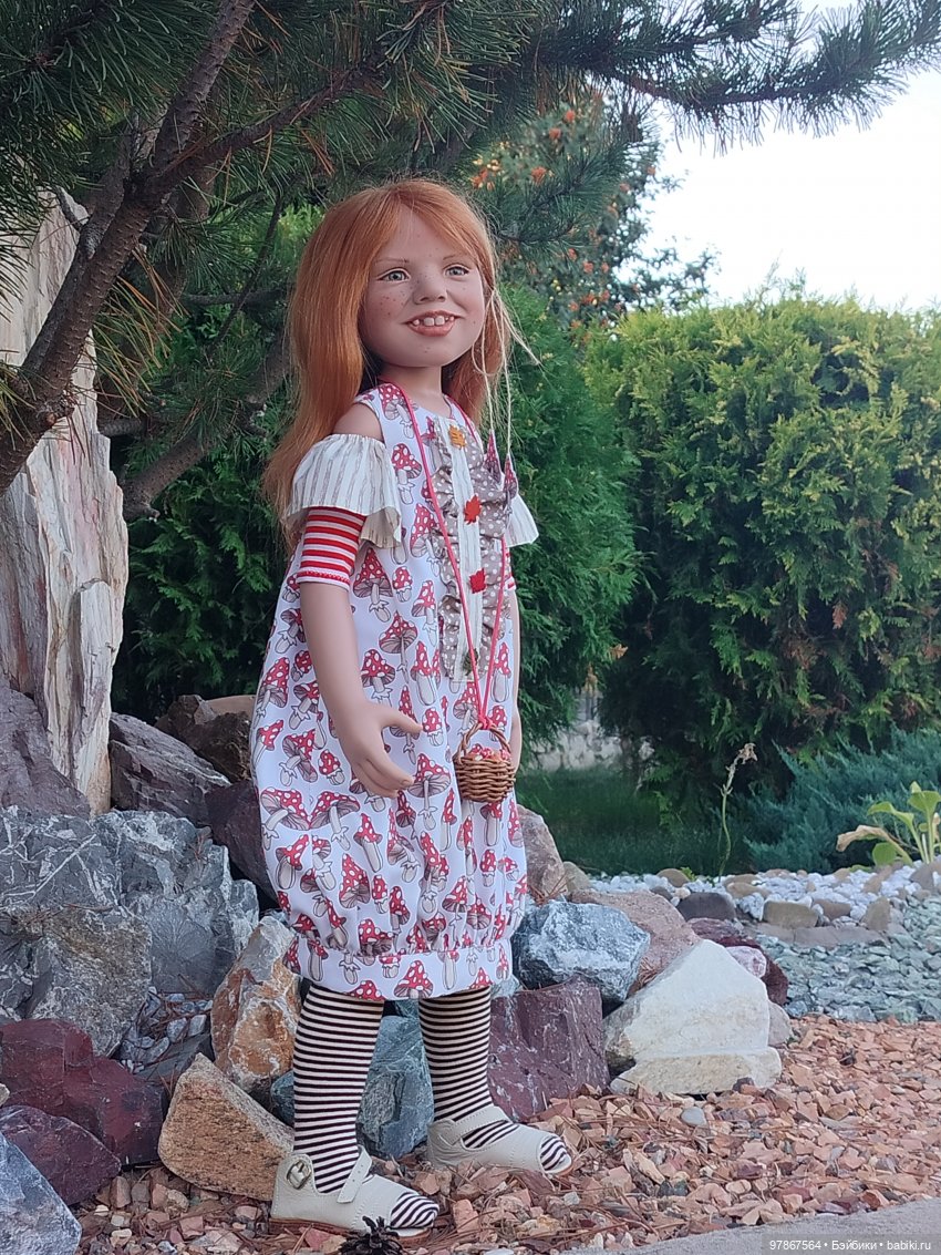 Мухоморный наряд для Малу (фото 5)