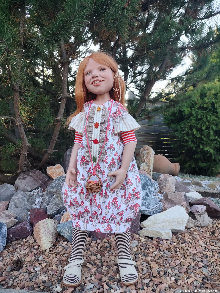 Мухоморный наряд для Малу (фото 2)