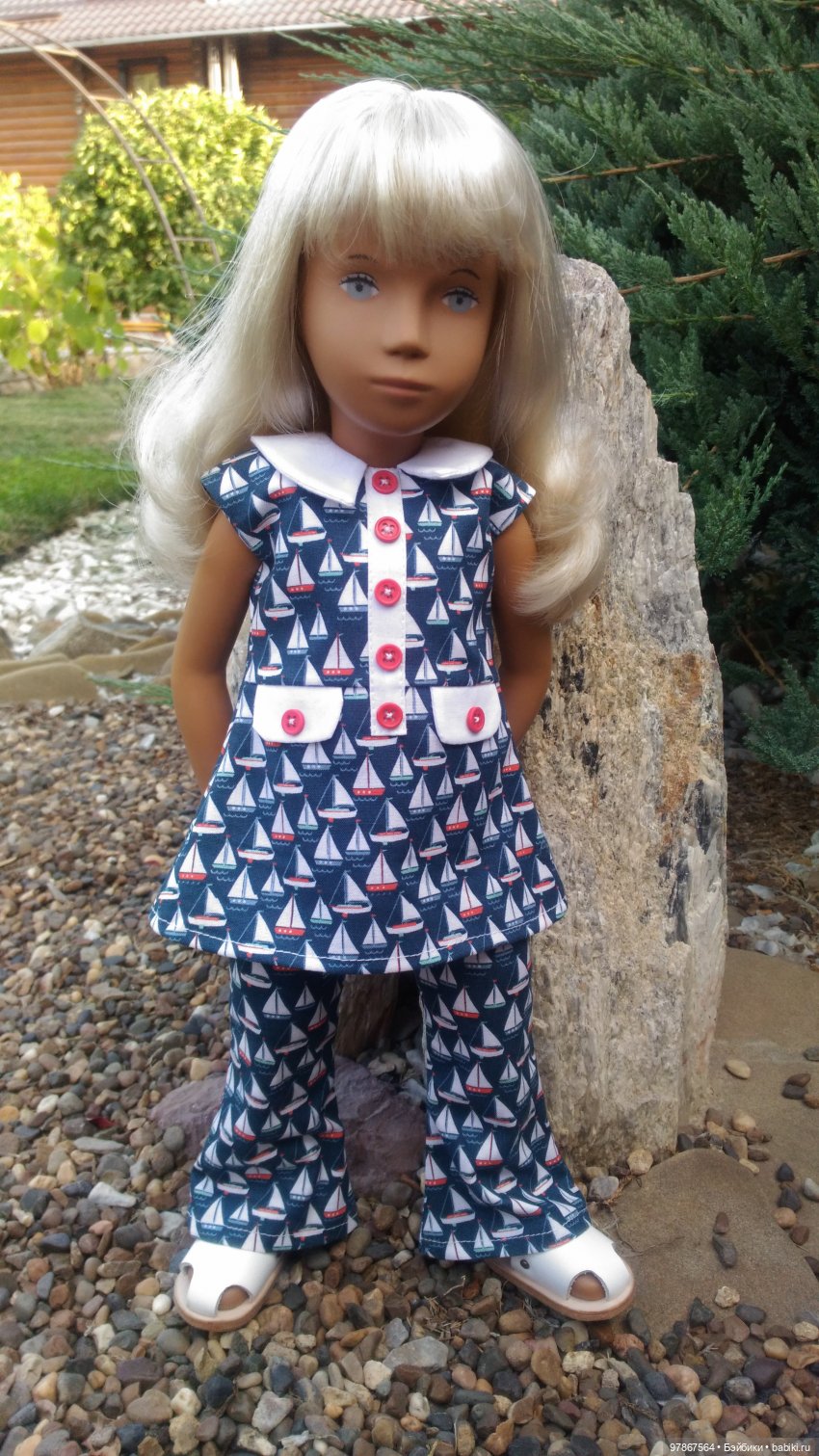 Шью одежду на кукол Zwergnase 70см (фото 3)