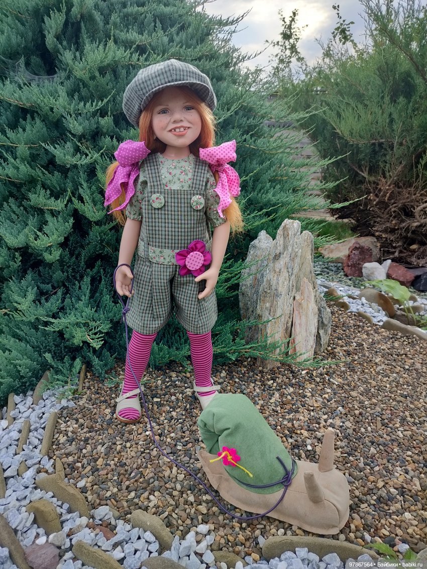 Шью одежду на кукол Zwergnase 70см