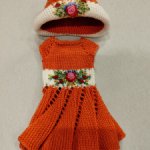 Платье для куклы Little darling 33 от Дианы Эффнер