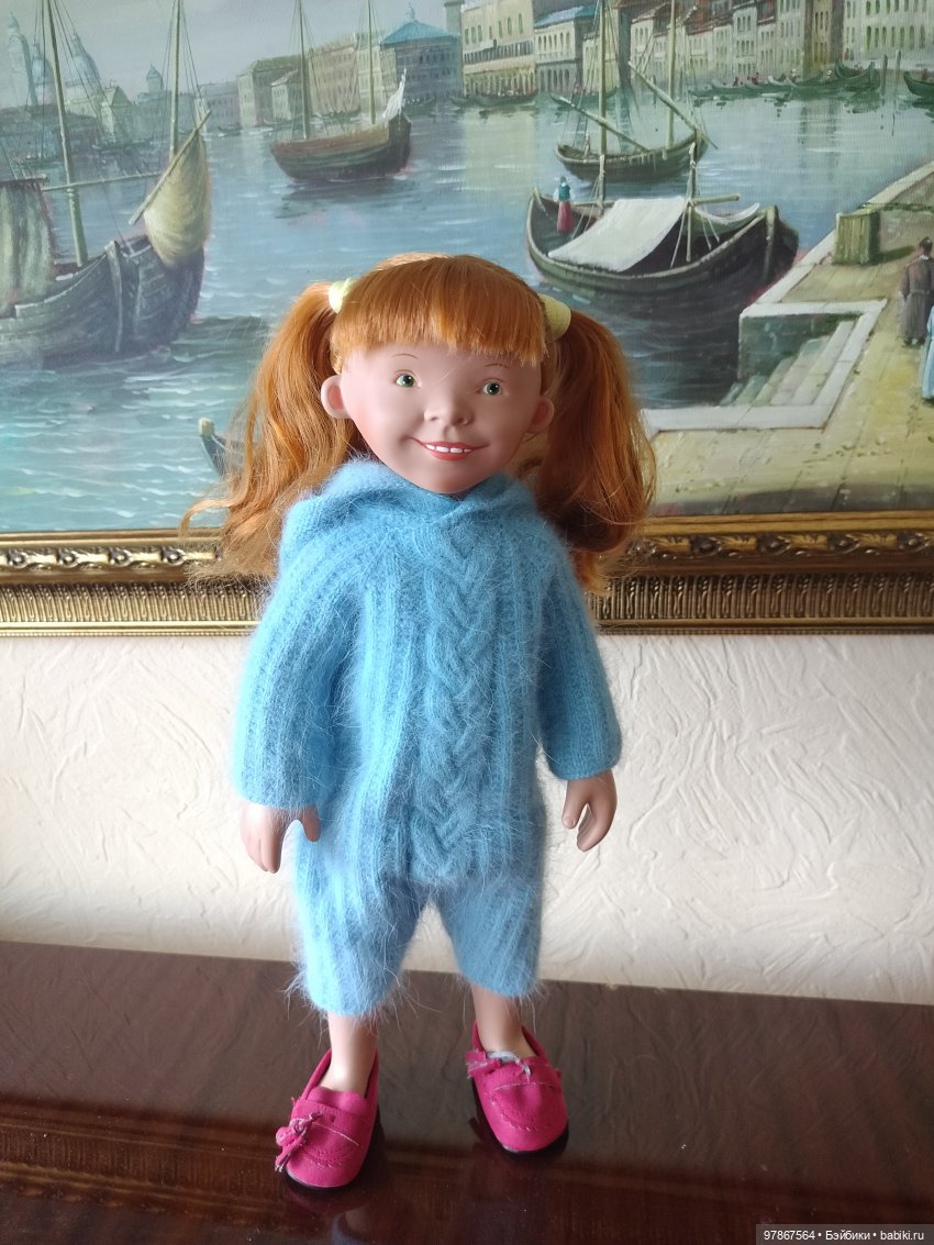 Все побежали, а я - нет — Испанские куклы (разное): Vestida de Azul