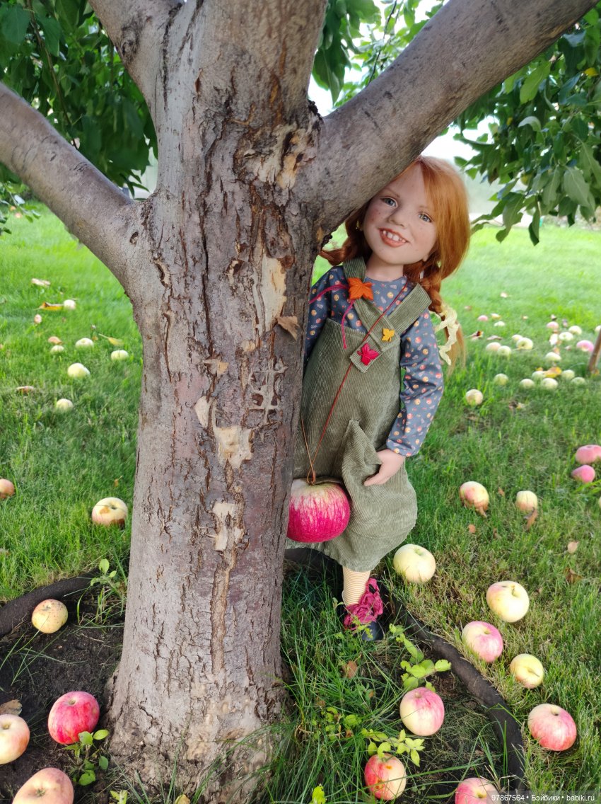 Малу на даче или урожай яблок