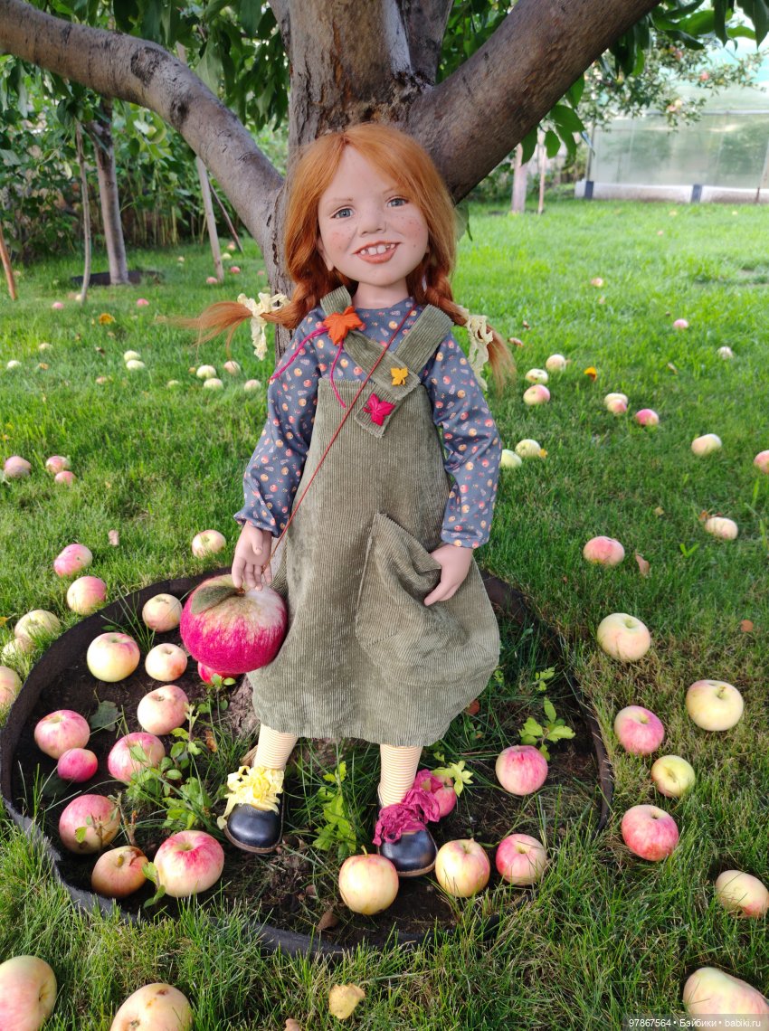Малу на даче или урожай яблок