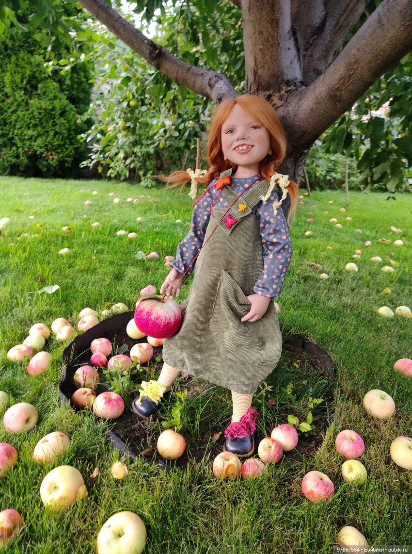 Малу на даче или урожай яблок (фото 10)