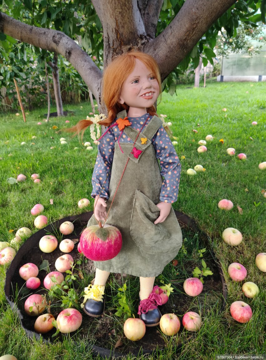 Малу на даче или урожай яблок