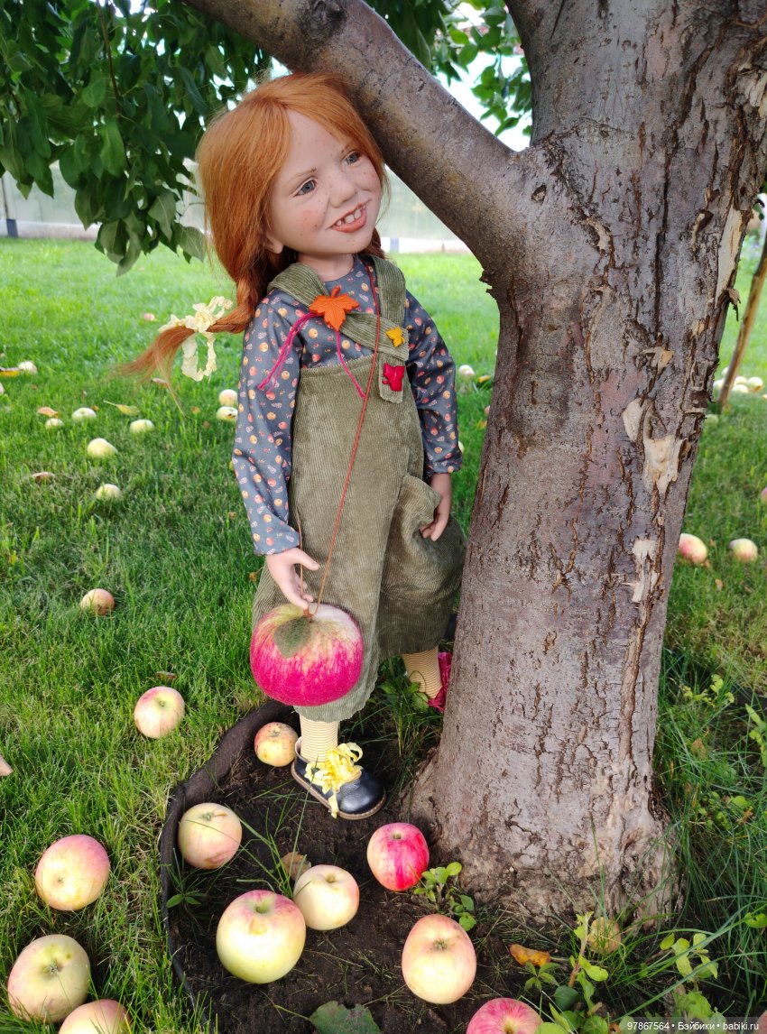 Малу на даче или урожай яблок
