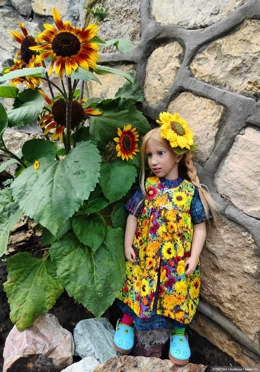 В поисках подсолнуха — Куклы Zwergnase (Цвергназе/Цверги): фото