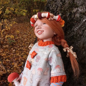 Туман...грибы растут...