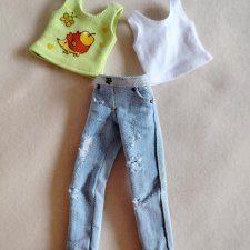 Джинсы и майки для Блайз