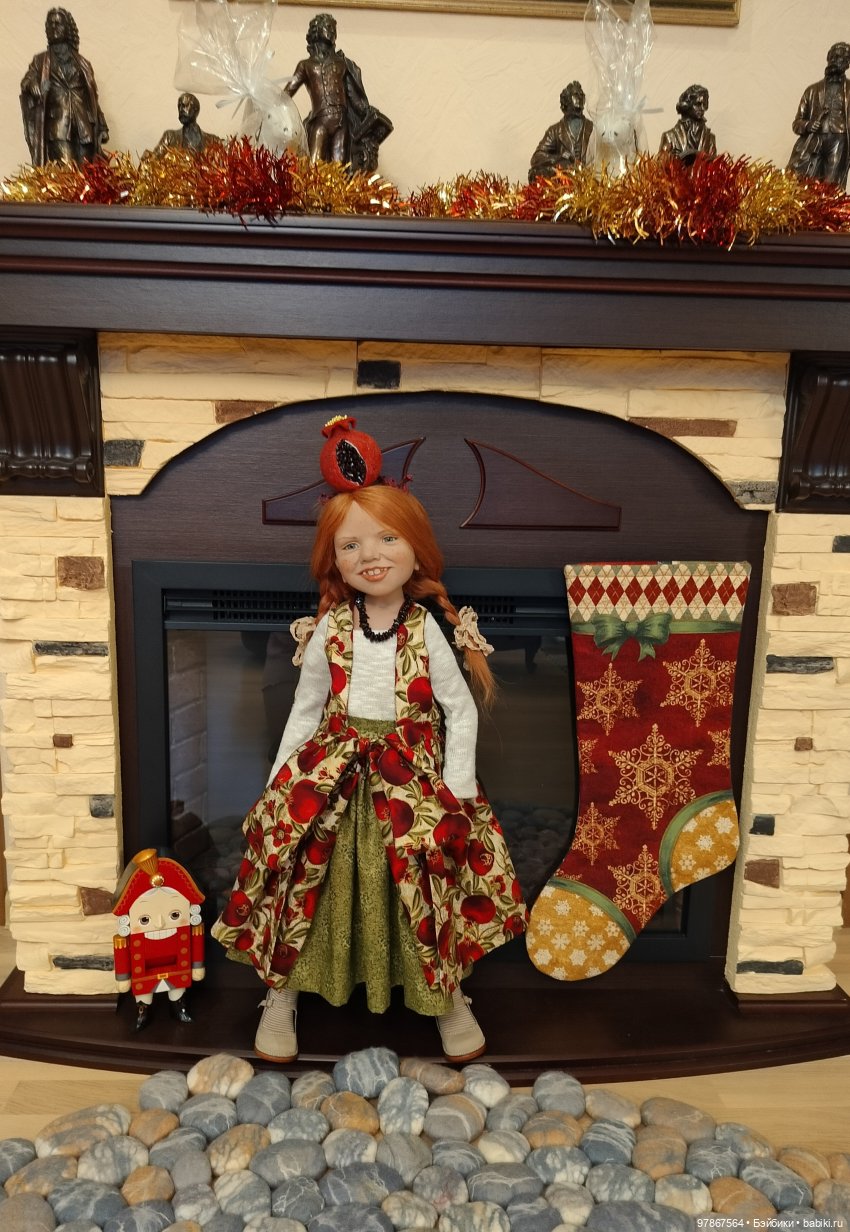 Гранатовая королева — Куклы Zwergnase (Цвергназе/Цверги): фото (фото 9)